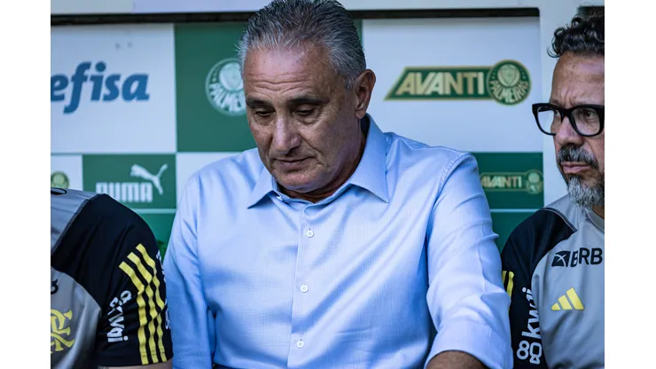 Tite, técnico do Flamengo, foi criticado por falta de ambição.