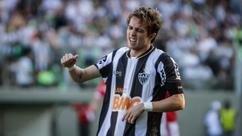 Bernard durante a 1ª passagem pelo Atlético-MG