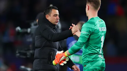 Xavi, treinador do Barcelona. Foto de Eric Alonso