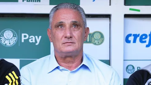 Cusparada atingiu Tite no Allianz Parque.