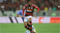Foto: Buda Mendes/Getty Images - Fabrício Bruno em partida pelo Flamengo