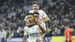 Romero: destaque na vitória do Corinthians na Sul-Americana (Foto: Alexandre Schneider/Getty Images)