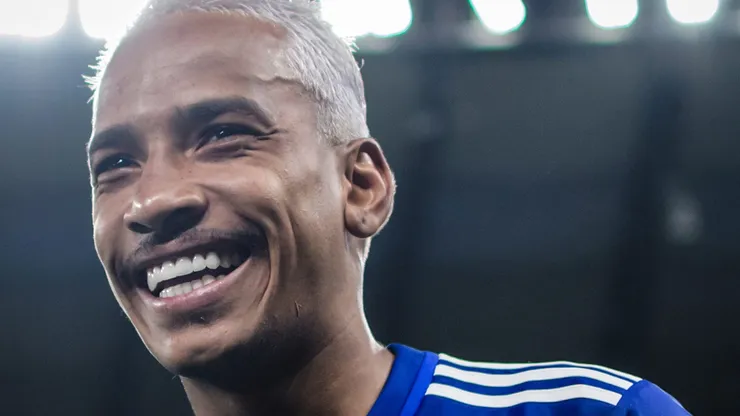 Matheus Pereira no Mineirão em partida entre Cruzeiro e Tombense, pelo Campeonato Mineiro, no dia 16/03/2024. Foto: Gustavo Aleixo/Cruzeiro