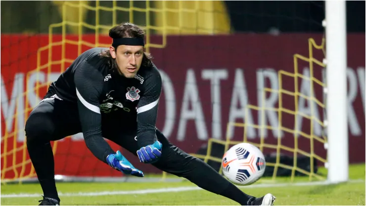 Foto: Mariana Greif - Pool/Getty Images - Cássio fala sobre má fase do Corinthians