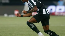Júnior Santos comemorando seu gol na partida entre Botafogo x Juventude pelo Campeonato Brasileiro 2024 Foto: Vitor Silva/ BFR