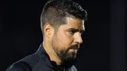 António Oliveira durante partida entre Red Bull Bragantino e Corinthians, no Estádio Nabi Abi Chedid, pelo Campeonato Brasileiro, no dia 20/04/2024.