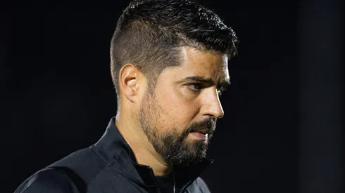 António Oliveira durante partida entre Red Bull Bragantino e Corinthians, no Estádio Nabi Abi Chedid, pelo Campeonato Brasileiro, no dia 20/04/2024.