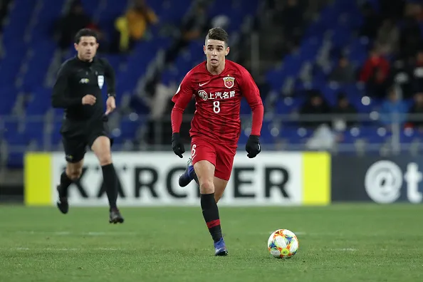 Oscar em partida entre Ulsan Hyundai X Shanghai Port, no Estádio Ulsan Munsu Football, pela AFC Champions League, no dia 13/03/2019.  Foto: Han Myung-Gu/Getty Images
