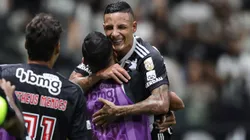 Guilherme Arana comemorando o terceiro gol de Atlético-MG x Cruzeiro pelo Brasileirão 2024