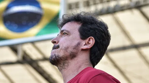 RJ - RIO DE JANEIRO - 20/04/2024 - BRASILEIRO A 2024, FLUMINENSE X VASCO - Fernando Diniz tecnico do Fluminense durante partida contra o Vasco no estadio Maracana pelo campeonato Brasileiro A 2024. Foto: Thiago Ribeiro/AGIF