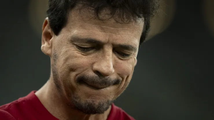 Fernando Diniz em partida da Libertadores 2024