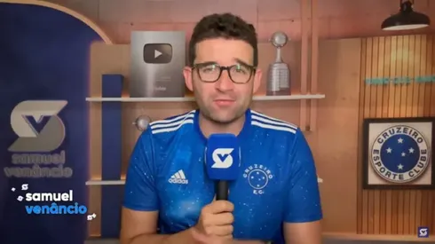 Foto: Reprodução YouTube/Samuel Venâncio - Samuel Venâncio confirmou acordo verbal entre Cruzeiro e árabes pela compra definitiva de Matheus Pereira