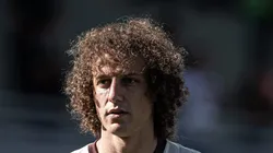 David Luiz durante partida contra o Atletico-GO. Zagueiro fala do técnico do Mengão.