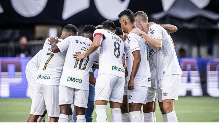 Santos faz sua estréia na Série B. Foto: Twitter/Santos