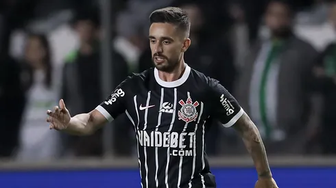 Igor Coronado sendo titular em partida no Estádio Alfredo Jaconi, entre Juventude e Corinthians, pelo Campeonato Brasileiro, no dia 17/04/2024. Foto: Rodrigo Coca/Ag. Corinthians