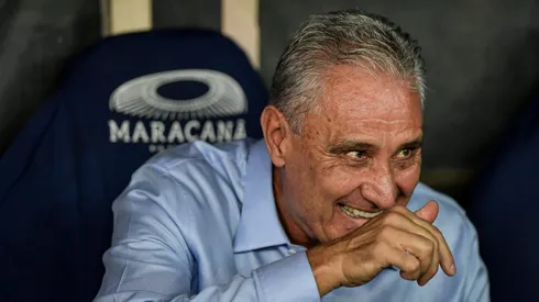 Tite tecnico do Flamengo durante partida contra o Sao Paulo no estadio Maracana pelo campeonato Brasileiro A 2024. Foto: Thiago Ribeiro/AGIF