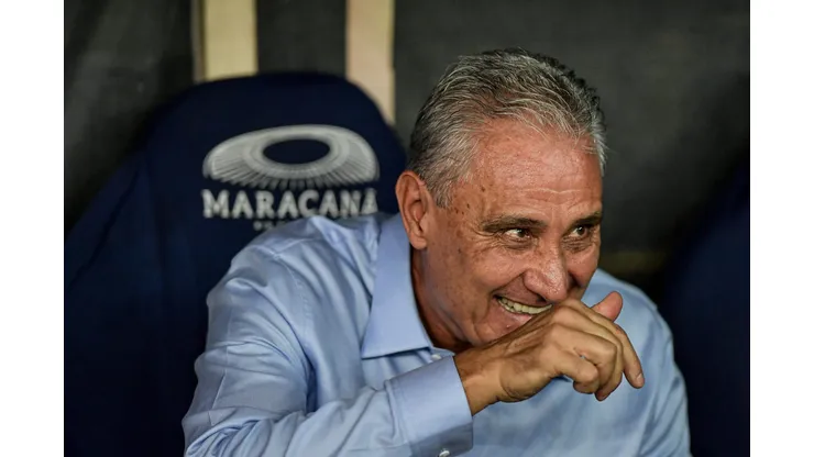 Tite tecnico do Flamengo durante partida contra o Sao Paulo no estadio Maracana pelo campeonato Brasileiro A 2024. Foto: Thiago Ribeiro/AGIF