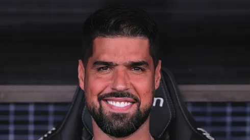 António Oliveira, treinador do Corinthians em jogo pelo Brasileirão Série A