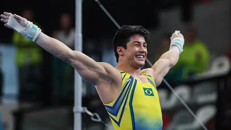 Arthur Nory busca vaga olímpica em Doha. Foto: Al Bello/Getty Images