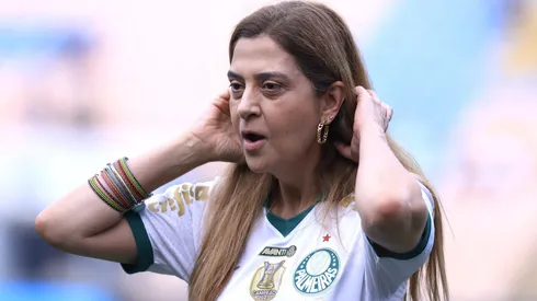 Leila descartou uma investida por Gabigol.