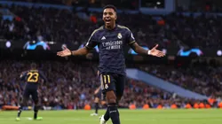 Brasileiro anotou o gol do time espanhol no confronto. Naomi Baker/Getty Images.