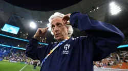Jorge Jesus, treinador do Al-Hilal. Foto de Yasser Bakhsh