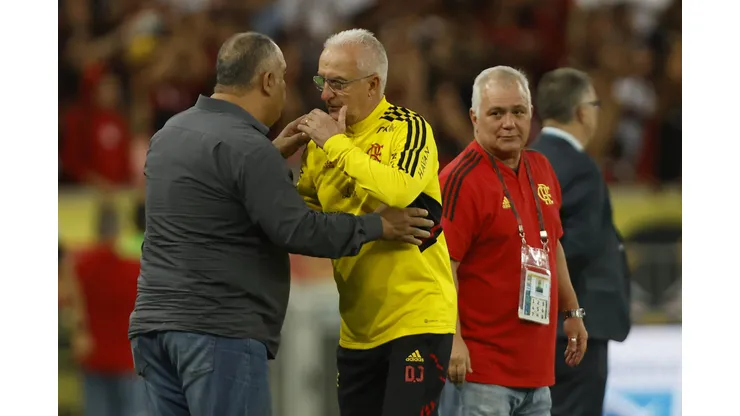 Dorival e Braz se encontraram no sorteio