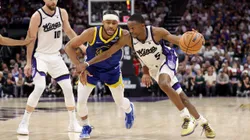 Kings e Warriors fizeram partida eliminatória da NBA na terça-feira, pelo torneio de Play-in, que dá vagas nos play-offs (Foto: Ezra Shaw/Getty Images)