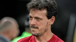 Fernando Diniz no Maracanã em partida entre Fluminense e Colo-Colo pela Copa Libertadores da América, no dia 09/04/2024.