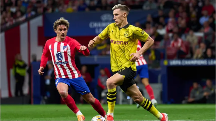 Jogo de ida das quartas de final da Champions entre Borussia Dortmund e Atlético de Madrid - Foto: Angel Martinez/Getty Images