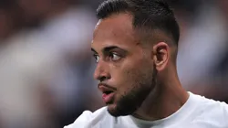Maycon em partida do Corinthians contra o Guarani, na Neo Química Arena, pelo Campeonato Paulista, no dia 21/01/2024.