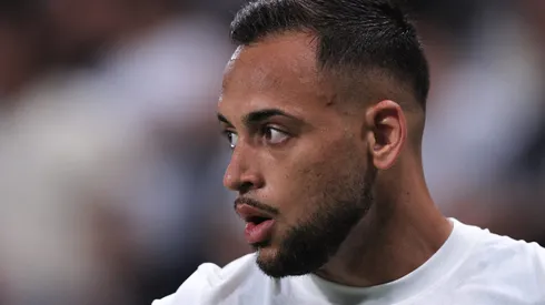 Maycon em partida do Corinthians contra o Guarani, na Neo Química Arena, pelo Campeonato Paulista, no dia 21/01/2024.