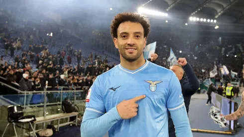 Felipe Anderson em Lazio vs Roma pela Copa da Itália (foto: Paolo Bruno/Getty Images)