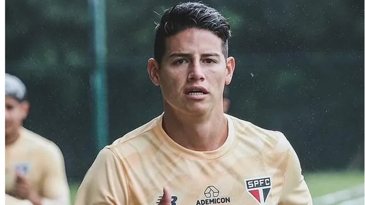 Foto: Rubens Chiri/Saopaulofc - James Rodríguez vai desfalcar o São Paulo contra o Flamengo