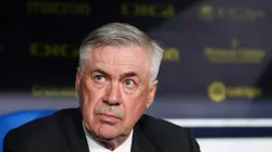 Carlo Ancelotti em uma partida de La Liga (Foto: Fran Santiago/Getty Images)