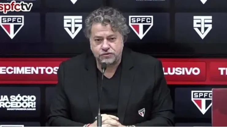 Foto: Divulgação/São Paulo - Torcida do São Paulo invade as redes sociais de treinador