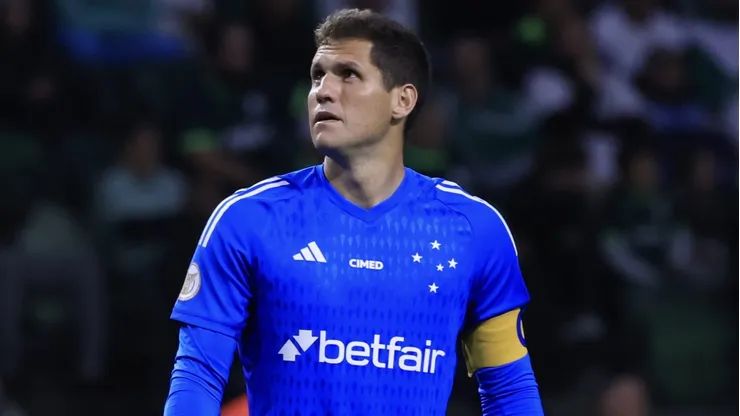Rafael atuando pelo Cruzeiro no Campeonato Brasileiro de 2023. Foto: Marcello Zambrana/AGIF