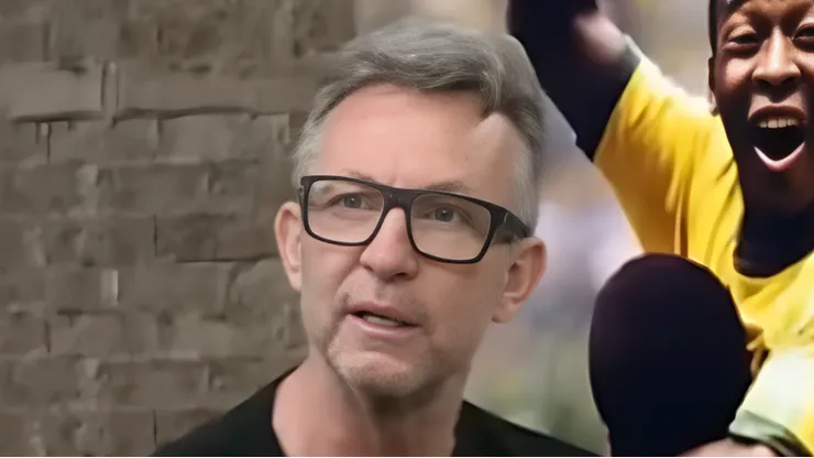 Neto durante programa da Band. Árbitro da partida em São Januário é criticado pelo apresentador. Foto: Reprodução/ Youtube Os Donos da Bola