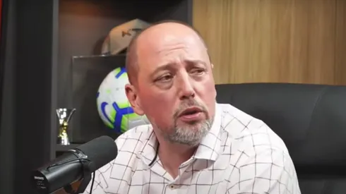 Alessandro Barcellos, presidente do Inter, questiona escolha de árbitro para Palmeiras x Inter. Foto: YouTube / Canal Leonardo Meneghetti