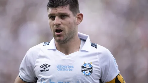 Kannemann jogador do Gremio durante partida contra o Vasco no estadio Sao Januario pelo campeonato Brasileiro A 2024. Foto: Jorge Rodrigues/AGIF