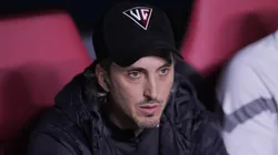 Luis Zubeldía no Morumbis em partida entre São Paulo e LDU, pelas quartas de final da Copa Sul-Americana de 2023, no dia 31/08.