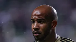 Patrick durante partida contra o Democrata pelo Campeonato Mineiro 2023. Volante está de saída do Galo.