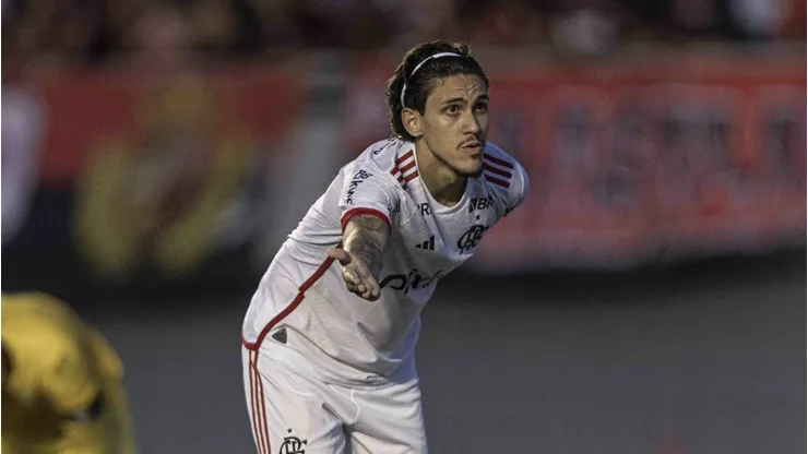Pedro é a melhor arma ofensiva do Flamengo para vencer o São Paulo. Foto: Heber Gomes/AGIF