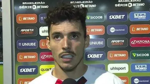 Zeca fala sobre partida contra o Palmeiras Foto: Reprodução/Premiere