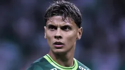 Richard Ríos no Allianz Parque, em partida entre Palmeiras e América/MG, pelo Campeonato Brasileiro de 2023, no dia 29/11.