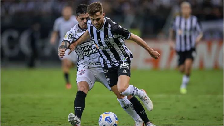 Partida entre Corinthians e Atlético MG - Foto:Pedro Vilela/Getty Images