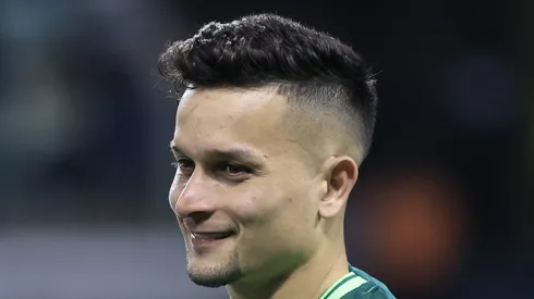 Artur durante os meses em que defendeu o Palmeiras. Foto: Marcello Zambrana/AGIF