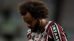 Marcelo lamentando no Maracanã, em partida entre Fluminense e Red Bull Bragantino, pela primeira rodada do Campeonato Brasileiro, no dia 13/04/2024.