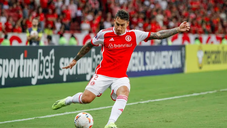 Hugo Malo em partida da Sul-Americana