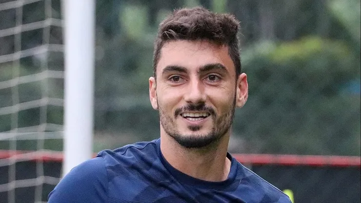 Goleiro Rafael em treino do São Paulo essa semana. (Foto: São Paulo)